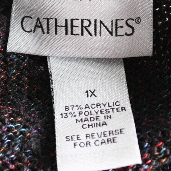 Catherines Long Sweater, 1X - Picture 5 of 5
